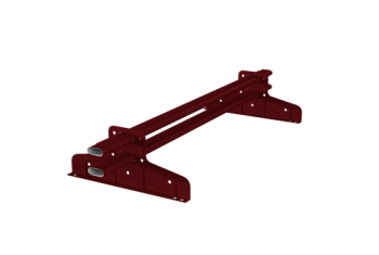 Снегозадержатель Стандарт Т4 d 40х20 RAL 3005 (1м)
