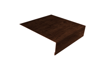 Планка околооконная простая 200х75 Grand Line 0,45 Print Elite Cherry Wood TwinColor (3м)