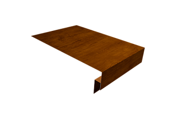 Планка околооконная сложная 300х50х18 (j-фаска) Grand Line 0,4 Print Premium Golden Wood Intense FTC (3м)
