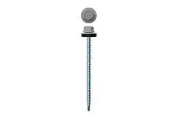 Саморез кровельный 4,8х70 (100шт) сверло №1 RAL 9006