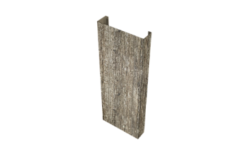 Полустолб для С8,С10 0,45 Print Elite с пленкой Nordic Wood TwinColor (L2,5)