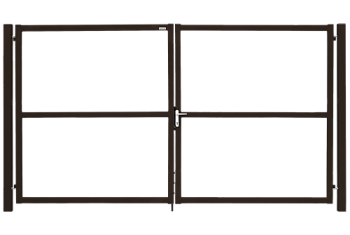 Ворота Colority Zinc Lock 1,8х4,0 RAL 8017