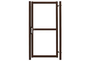Калитка Colority Zinc Lock 2,0х1 RAL 8017 К.176-330-0