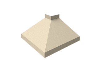 Угол отлива внешний 100 Grand Line 0,45 Print Elite с пленкой Milky Wood TwinColor