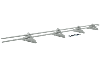 Снегозадержатель трубчатый Grand Line RAL 7035 3м