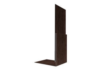 Планка приемная оконная Grand Line 0,45 Print-Double Premium Antique Wood (3м)
