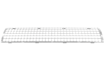 Решетка желоба защитная RAL 9003 сигнальный белый (0,6м)