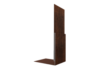 Планка приемная оконная Grand Line 0,45 Print Premium Cherry Wood Dark FTC (2м)