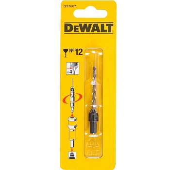 Пилотное сверло с зенкером DeWalt №12