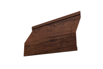 Ламель забора жалюзи Milan Slim Grand Line 0,45 Print Premium Cherry Wood Fresh TwinColor