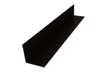 Угол внутренний 50х50 Grand Line 0,5 Satin Matt RAL 9005 черный (3м)