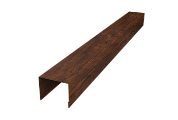 Крышка для забора жалюзи Palermo Grand Line 0,45 Print-Double Premium Cherry Wood Dark F (2м)