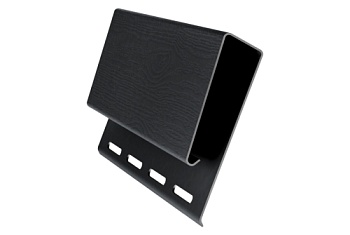 Наличник профиль J широкий Grand Line Acryl графит (3,0м)