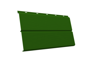ЭкоБрус 0,345 Gofr Grand Line 0,45 PE RAL 6002 лиственно-зеленый
