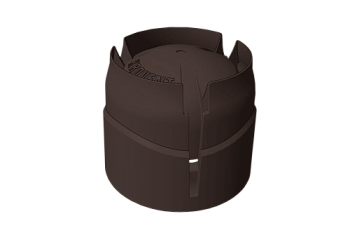 Колпак Krovent Hupcap 270 new коричневый