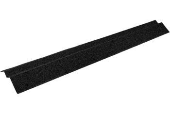 Планка карнизная для композитной черепицы CM Roof черный (1,355м)