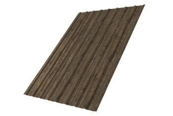 Профнастил С10A Grand Line 0,45 Print Elite Nordic Wood TwinColor