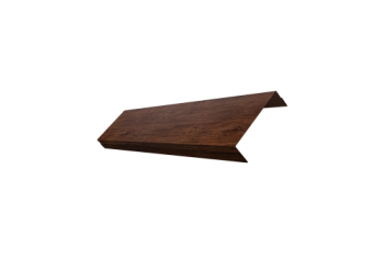 Ламель обратная 100 забора жалюзи Texas Grand Line 0,45 Print-Double Premium Cherry Wood Dark F