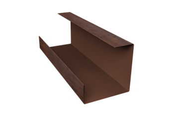 Планка угла внутреннего составная нижняя 0,45 Print Premium Cherry Wood Fresh TwinColor (2м)