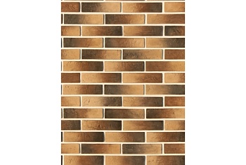 Рядовая плитка White Hills Терамо брик 353-40 с расшивкой 1,2 см