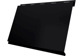 Вертикаль 0,2 classic Grand Line 0,45 PE-Double с пленкой RAL 9005 черный