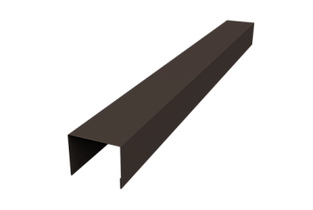 Крышка для забора жалюзи Palermo Grand Line 0,5 Atlas X RR 32 темно-коричневый (3м)