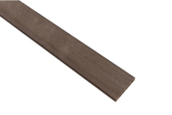 Доска-ступень старт ДПК Grand Line 160х22мм 3D Wood шоколад 4м
