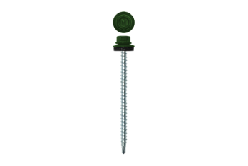Саморез кровельный Daxmer 4,8х80 (100шт) сверло №1 RAL 6002
