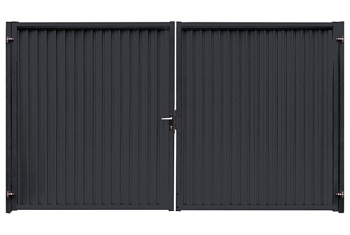 Ворота Estet 1,65х3,6 RAL 7024