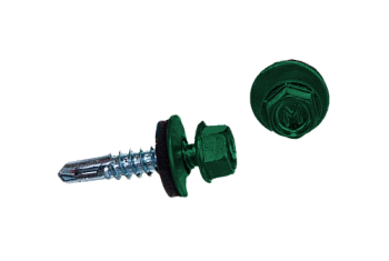Саморез по металлу Daxmer 5,5х25 RAL 6029 (250) сверло №3