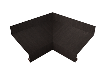 Угол отлива внутренний 50 Grand Line 0,45 Print Elite с пленкой Coffee Wood TwinColor