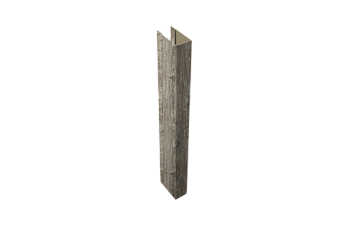 Стойка для забора жалюзи Texas (для калиток и ворот) Grand Line 0,45 Print Elite Nordic Wood TwinColor (3м)