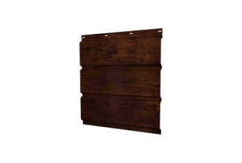 Софит металлический Классик Grand Line без перфорации 0,45 Print Elite с пленкой Cherry Wood TwinColor
