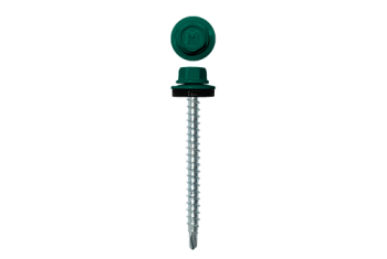 Саморез кровельный Daxmer 4,8х50 RAL 6026 (150) сверло №1