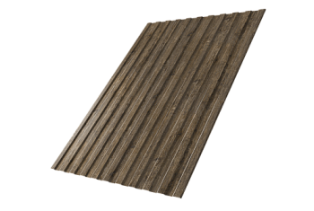 Профнастил С8A v02 Grand Line 0,45 Print Elite с пленкой Nordic Wood TwinColor