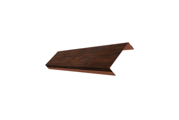 Ламель обратная 100 забора жалюзи Texas Grand Line 0,45 Print Premium Cherry Wood Dark FTC