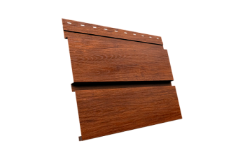 Квадро Брус 3D Grand Line 0,45 Print Elite с пленкой Golden Wood TwinColor