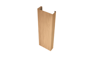 Полустолб для С20 0,45 Print Elite с пленкой Honey Wood TwinColor (L3,0)