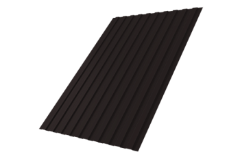 Профнастил С8B v01 Grand Line 0,45 Drap TR RAL 9005 черный