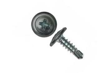 Саморез ПШС 4,2х13 (1000шт) шлиц PH2 RAL 9006