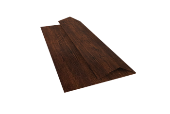 Планка финишная Блок-Хаус new Grand Line 0,45 Print-Double Premium Cherry Wood Dark F (3м)