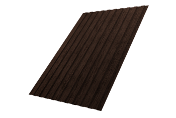 Профнастил С8B v01 Grand Line 0,45 Print Premium Antique Wood TwinColor