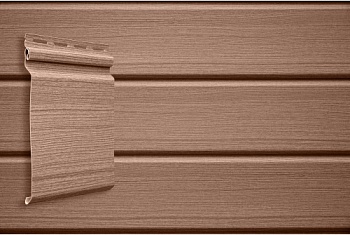 Сайдинг Natural-брус Grand Line Tundra рябина (3,0м)