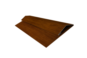 Планка стартово-финишная Экобрус Grand Line 0,45 Print-Double Premium Golden Wood Intense F (3м)