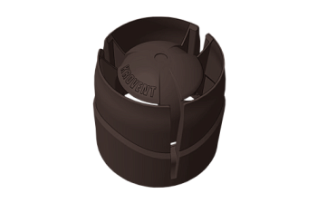 Колпак Krovent Hupcap 110 new коричневый