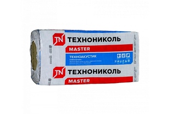 Утеплитель Техноакустик 1200х600х100 (4,32м2, 0,432м3, 6шт/пач. 16пач/пал)