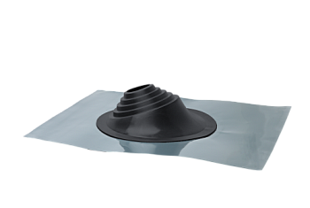 Проходной элемент MF угловой №1 (75-200мм) +185 EPDM (металлический окрашенный фланец) темно-серый