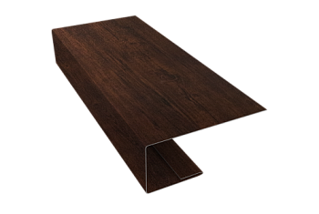 J-Профиль 18мм Grand Line 0,45 Print-Double Premium Cherry Wood Dark F (2м)