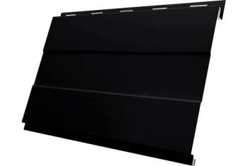 Вертикаль 0,2 prof Grand Line 0,45 Drap ST с пленкой RAL 9005 черный