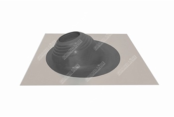 Проходной элемент MF угловой №2 (180-280мм) +185 EPDM (металлический неокрашенный фланец) серый